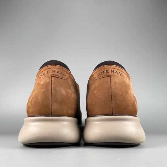 Cole Haan 2.0 Zerogrand Mens 10.5 M Brown Suede Oxford Casual Dress Shoe Sneaker